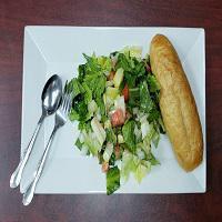 Habesha Salad · Romaine lettuce with onions, tomatoes and jalapeno pepper $ served with house vinaigrette dressing.