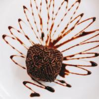 Brigadeiro · Chocolate truffle with sprinkles