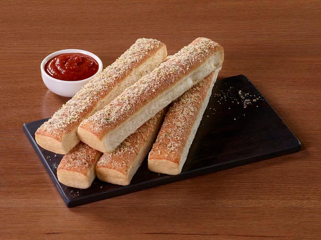 Breadsticks · 5 breadsticks. Served with marinara dipping sauce.