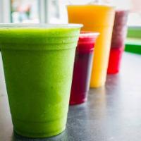 Smoothies · Our smoothies are made up of 100% fresh fruit and pulp fruit.