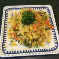 Yellow Rice with Vegetables · 
