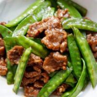 Beef with Snow Peas · 