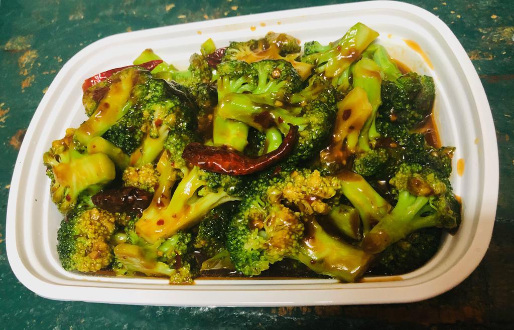 Broccoli with Garlic Sauce · Spicy.
