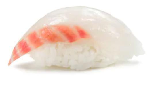 Tai Sushi · Red snapper.