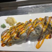 6. Boston Bays Roll · Deep-fried, crabmeat, cream cheese, tamago and eel sauce spicy mayo.