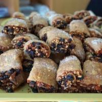 Sugar-Free Rugelach · Our classic sugar-free Rugelach contains nuts, raisins, and a mix of apricot and raspberry j...