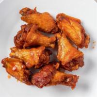  5 Piece Wings Combo · 1 dipping sauce and one wing flavor.