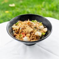 D2. Kung Pao Chicken Fried Rice · Spicy.