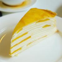 Mango Crepe Cake · 