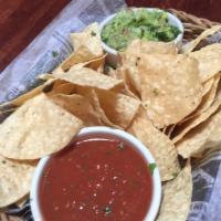 House-Made Guacamole · Tortilla chips, salsa