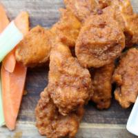 Smoked Wings (8 count) · Served with carrots and celery