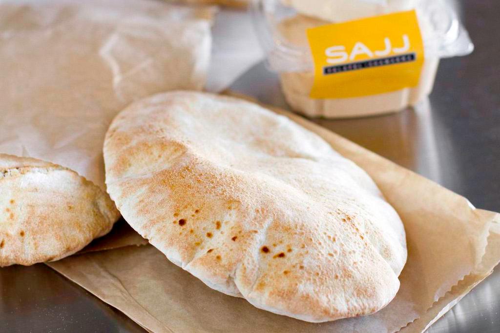 Pita Bread · Warm and fluffy.