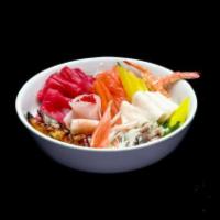 Chirashi · Sushi bowl.