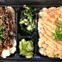 Choose Any 2 · Choose any of two items.  Comes with sushi rice, choy sum and namasu.