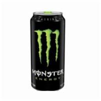 MONSTER ENERGY CAL 210 · Tear into a 16 ounce can of the meanest energy drink on the planet. Monster packs a powerful...