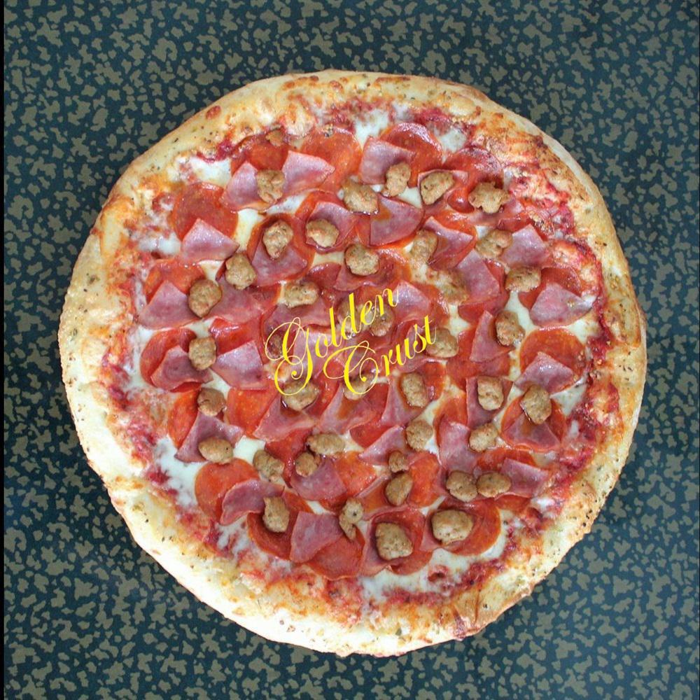 Meat Lovers Pizza · Pepperoni, Ham and Sausage.