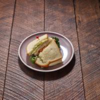 Turkey Avocado Swiss Cheese Sandwich · 