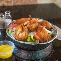 Fried Shrimp Salad · 
