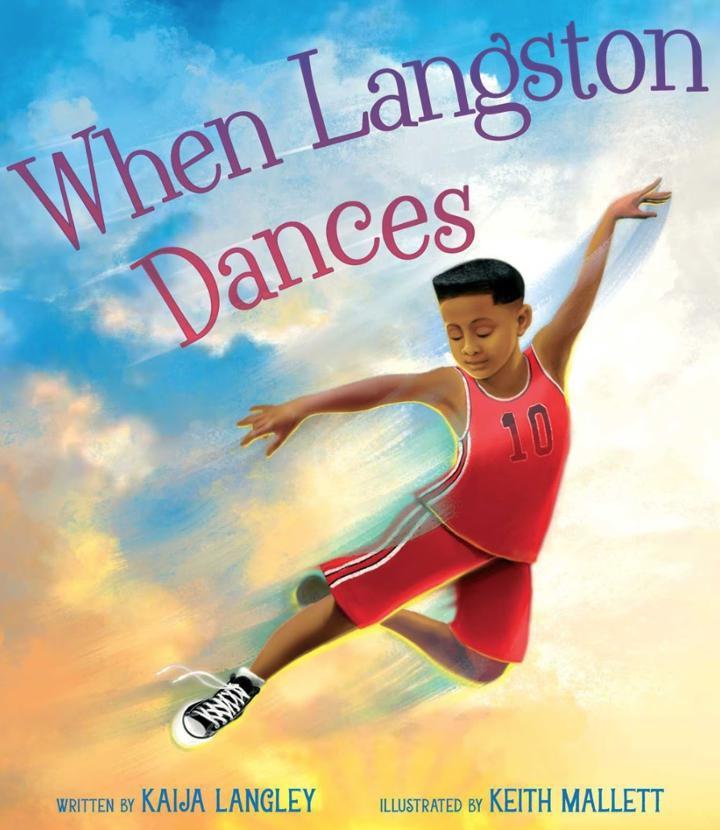 When Langston Dances by Kaija Langley · A young Black boy dreams of dancing in this exuberant, buoyant picture book celebrating the beauty of dance, and the wonder of Black Boy Joy--perfect for fans of Firebird and Crown! With his neighborhood cheering him on, will Langston achieve his dream?