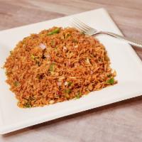 Szechuan Fried Rice · Cooked in our spicy Szechuan sauce with chopped veggies. Extra hot and spicy.