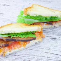 Notorious BLT Sandwich · Smoked Bacon, Lettuce, Tomato, Toasted Sourdough, Mayo