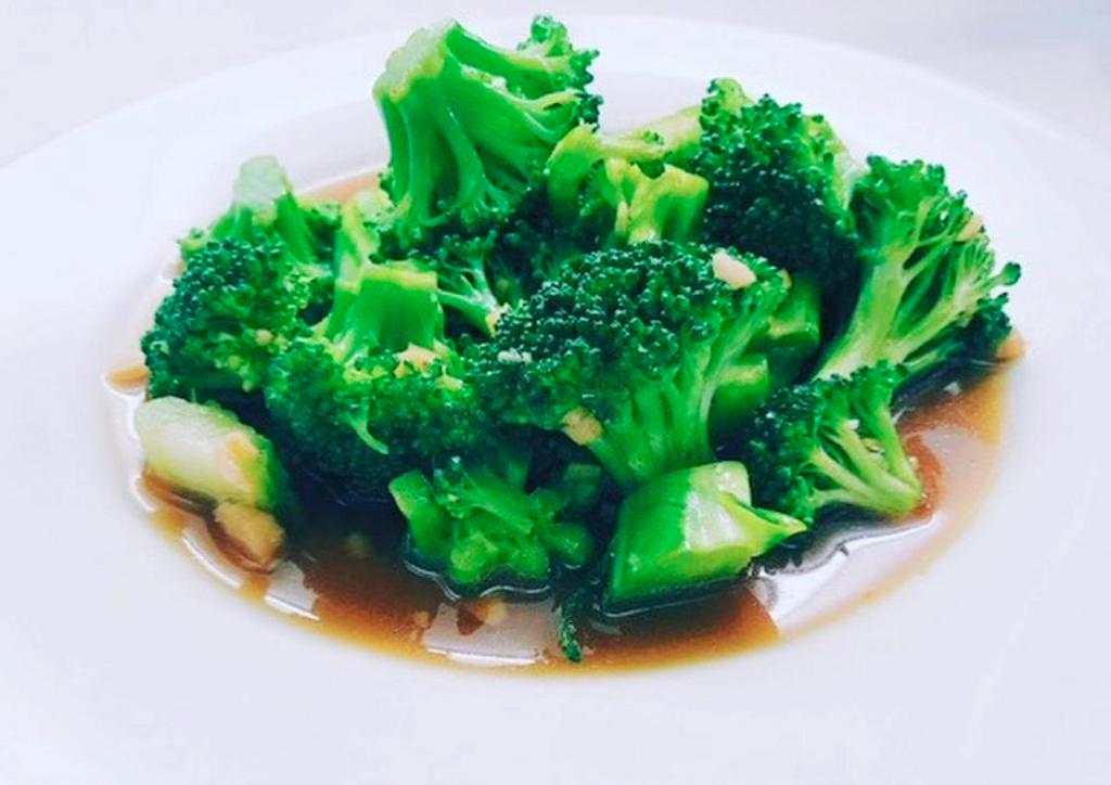 CK1. Broccoli with Brown Sauce · With jasmine rice. 
