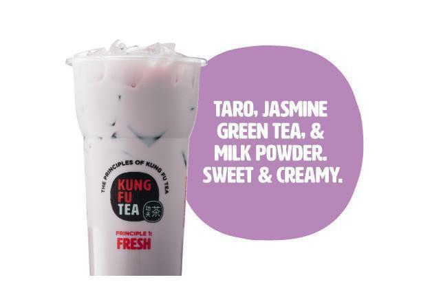 Taro Milk Green Tea · 