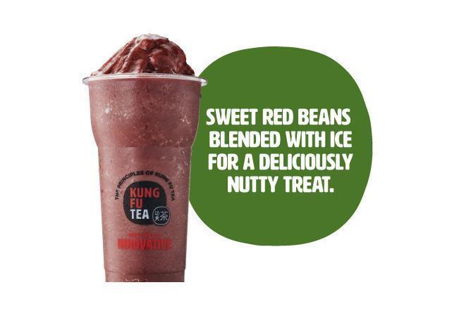 Red Bean Slush · Includes Red Bean