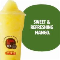 Mango Slush · Product includes Mango Jelly topping. Exclude the topping by select 