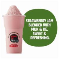 Strawberry Milk Slush · A refreshing blend of Strawberry and Lactaid Milk. Sweet and Refreshing.