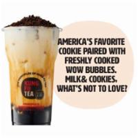 Oreo Wow · Your favorite childhood cookie with brown sugar marinated bubbles blends with our creamy Lac...