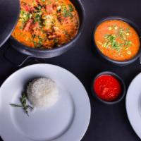 Famous Brazilian Moqueca Style FISH ** SERVES 2 PEOPLE · Fish stew, slowly cooked in a sand pan with dende oil, coconut milk, tomatoes and herbs, ser...
