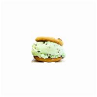Ice Cream Cookie Sandwich · call our shop for fresh cookies and ice cream flavor selection, then mention during checkout