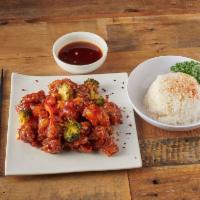S8. General Tso's Chicken · Hot and spicy.