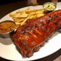 Whole Baby Back Rib Combo · Slow-cooked baby back rib seasoned and cooked by Jason's own Texas-style recipe. Whole baby ...