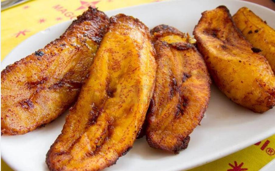 Fried Sweet Plaintain · Fried sweet yellow plantain.