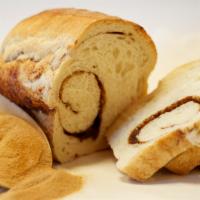 Cinnamon Swirl Bread - Daily · Take our Grandma’s White dough, fill it with a brown sugar and cinnamon mixture and roll it ...