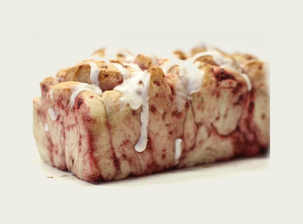 Raspberry Swirl Bread - Daily · Take a heaping pile of raspberries and pile it into our Grandma’s White dough and chop away with a pastry cutter. The raspberries get mixed through out the dough and once baked, delicious Raspberry Swirl Bread.