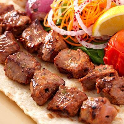 36. Boti Kabab · Cubes of lamb marinated with spices and grilled in tandoor.