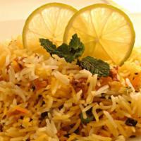 113. Jeera Rice · Rice flavored with cumin seeds.