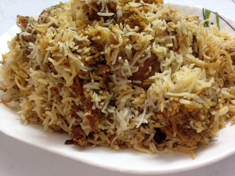 116. Lamb Biryani · Basmati rice cooked with tendered pieces of lamb and a variety of herbs and biryani masala.