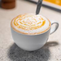 Cafe Latte · Espresso and steamed milk.