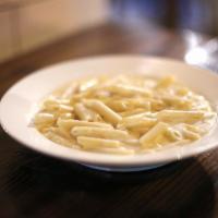 Pasta Alfredo · Parmesan cheese and butter. Served with your choice of pasta. 
