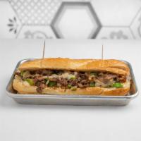 Philly Steak Hoagie Meal · Meal include a side and 20 oz. fountain drink. Sub roll with onions, mushrooms, green pepper...
