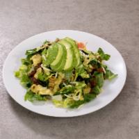 Costa Pacifica Salad · Fresh romaine lettuce tossed with our homemade lime vinaigrette dressing with green olives, ...