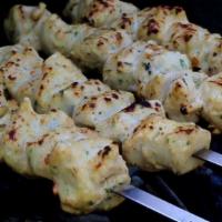 Chicken Malai Boti  · Creamy textured cubes grilled to the perfection.