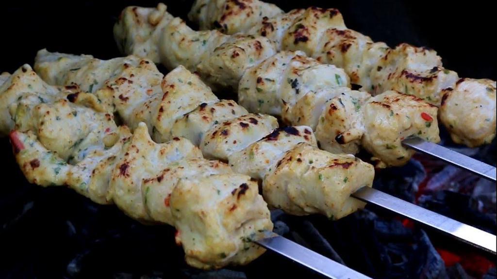 Chicken Malai Boti  · Creamy textured cubes grilled to the perfection.