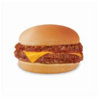Chili Cheese Burger · 100% USDA all beef hamburger patty grilled to perfection, topped with Wienerschnitzel’s worl...