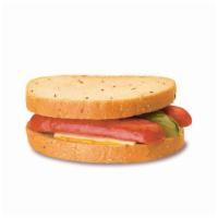 Polish Sandwich · A spicy polish sausage is split and placed between two slices of warm rye bread, then topped...