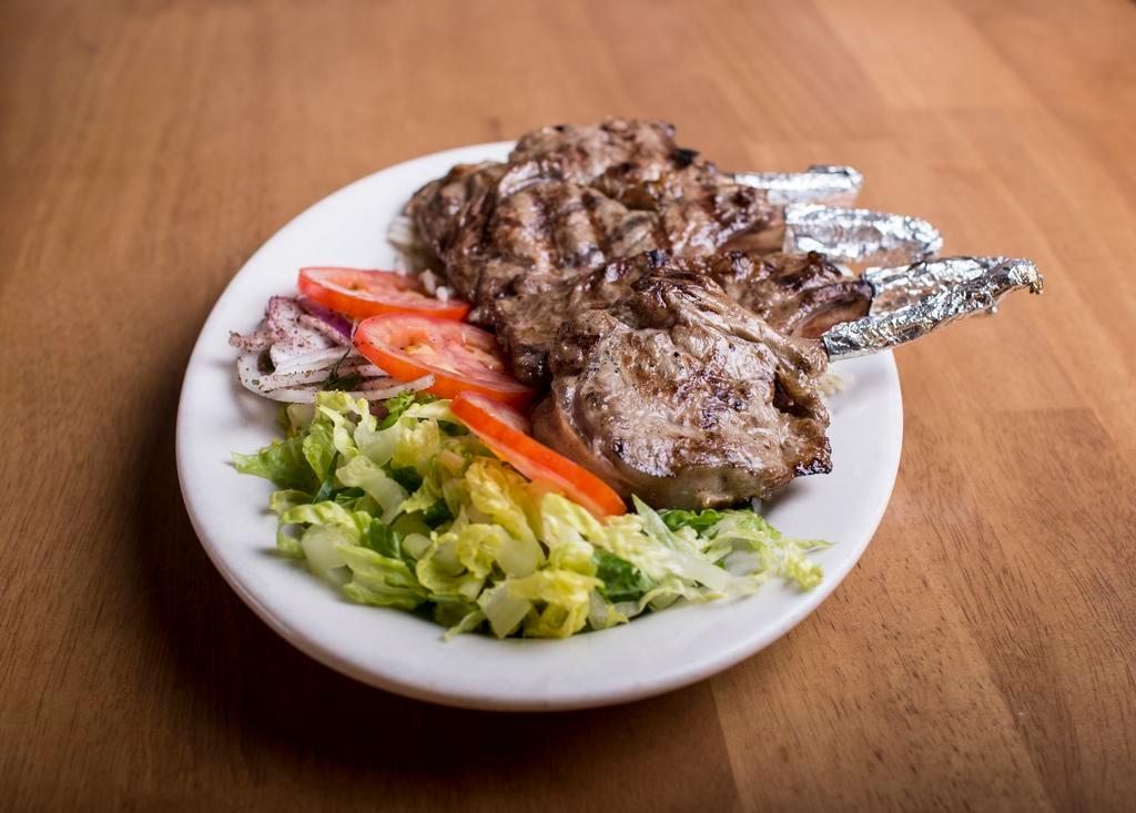 Lamb Chops · Baby lamb chops grilled to your taste.